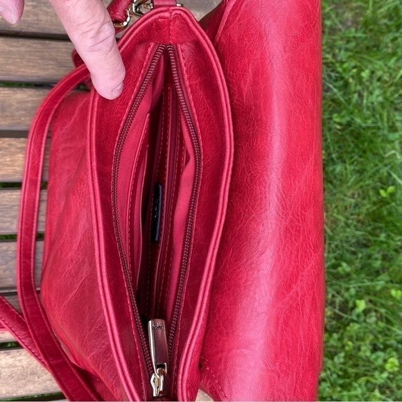Espen Shoulder Bag-  Red - Picture 13 of 16